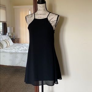 Brandy Melville strappy mini black dress 🖤